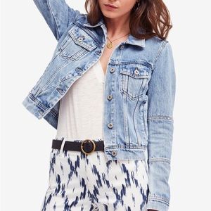 Free People Rumors Denim Jacket - Small